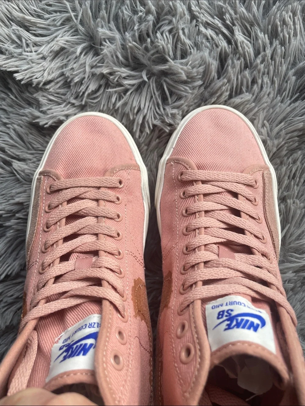 Nike SB Blazer Court Mid Premium “Rose Whisper/Burnt Sienna”